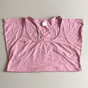 Stripped GapFit Racer Back Tank Top